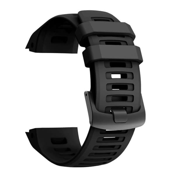 Garmin Instinct / Instinct 2 jne. Silikoninen kellonranneke - Musta