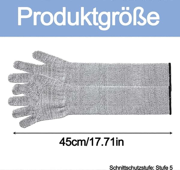 1 pari pitkiä käsineitä -45cm