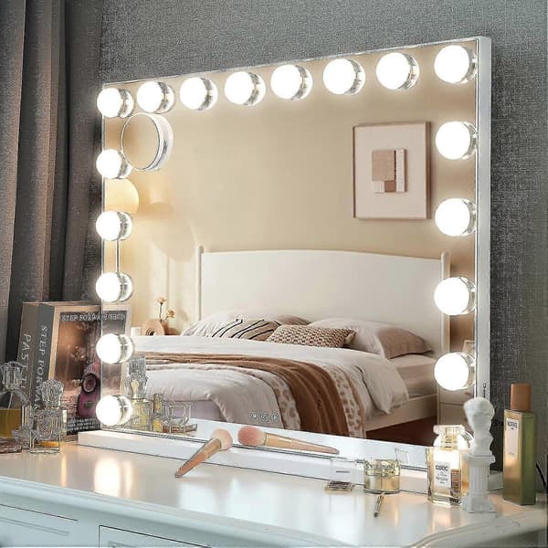 Led Hollywood Makeup Spejllampe Dæmpbar Led Lampe 4 lights