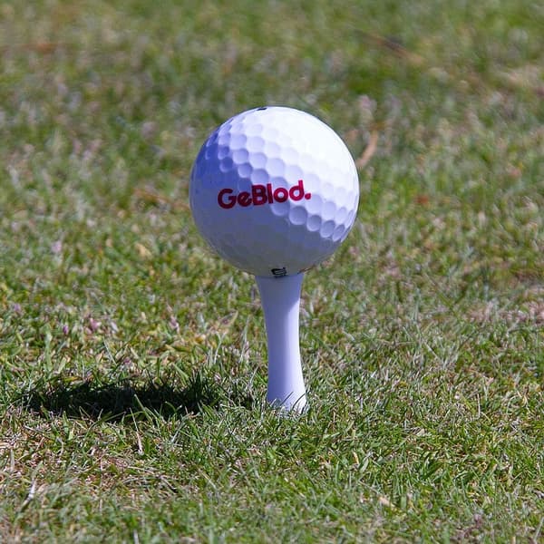 Plastik golf tees / Castle tees 39 mm (40 stk.) Blue blue