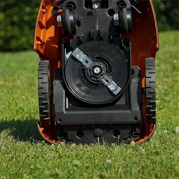 2 stk. erstatningsblader i rustfritt stål, 20 cm, for Stihl / Viking gressklippere