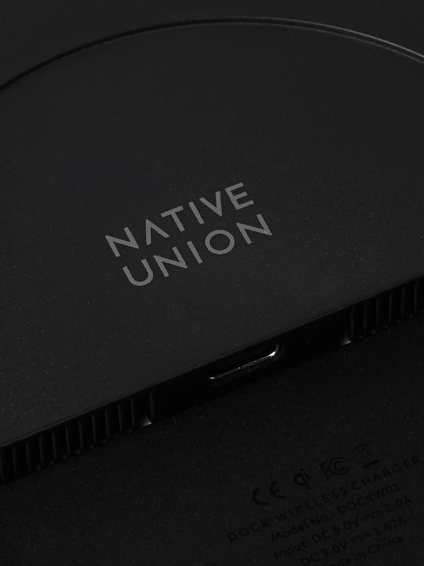 Native Union 10W Nopea Langaton Latausteline Terrazzo