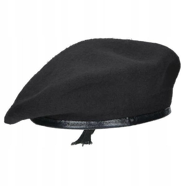 Special Forces Militær Baret i Uld sort black XL
