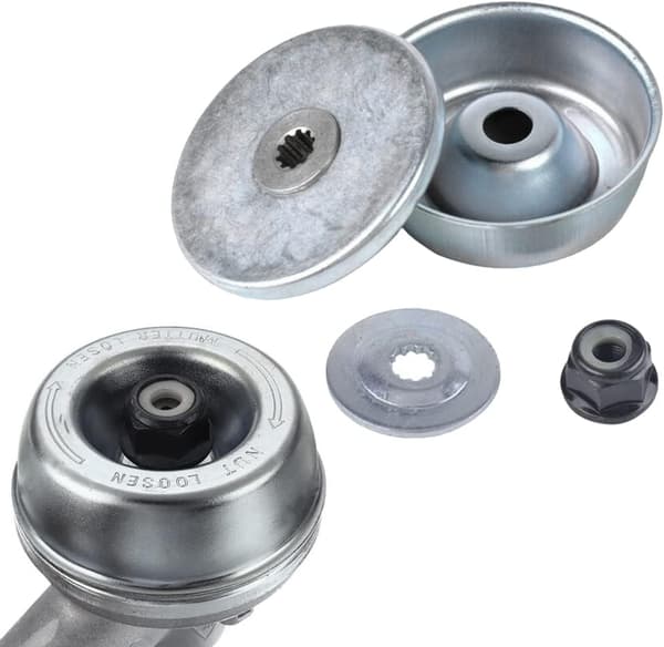 Gräsklipparblad Adapter Kit, 5 Delars Gräsklippare Trimmer Solid Blad, Blad Ersättnings Adapter Underhålls Kit, för Trimmer Gräsklippare 5pcs
