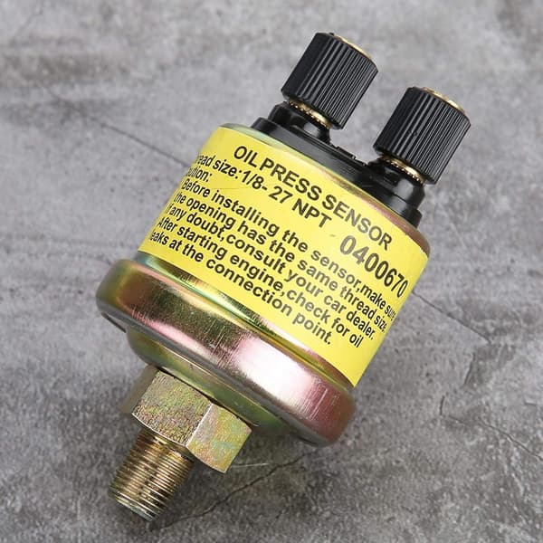 Olietryksensor, Universal 1/8 NPT Motorolietryksensor Erstatning til Biler