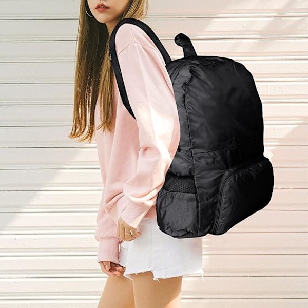 25L Superlätt Hopfällbar Liten Ryggsäck Vattenresistent Hållbar Unisex för Utomhuscamping Vandring Resor Promenader Cykling Shopping