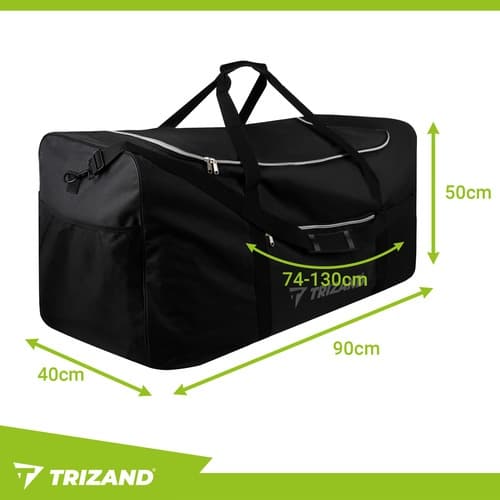 Stor koffert 180L – vanntett transportbag 90 cm