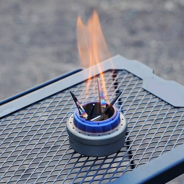 Bärbar Spritkök Utomhus Camping Stativ Stödstativ Kök