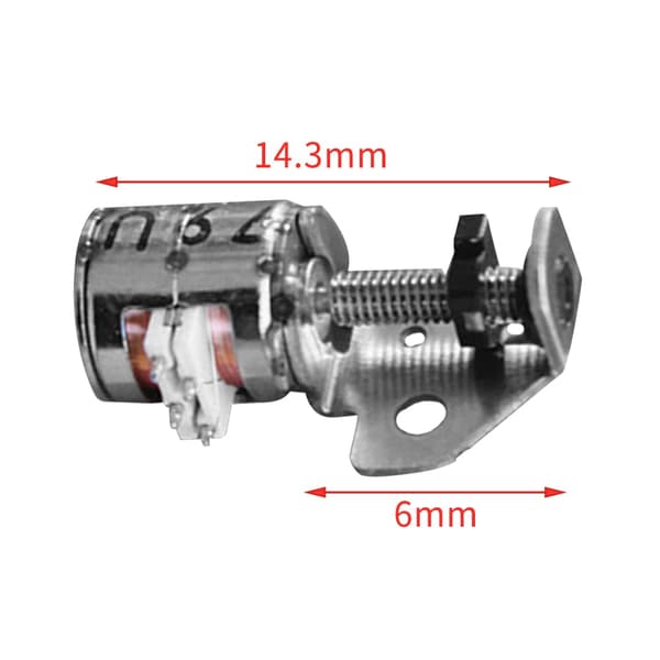 6mm mikro slide stepmotor glideskrue 2-faset 4-leder stepmotor stepmotor tilbehør