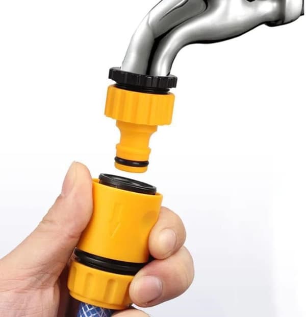 1/2\" Slangändsnabbkoppling, Koppling Slang Snabbkoppling, 3-pack