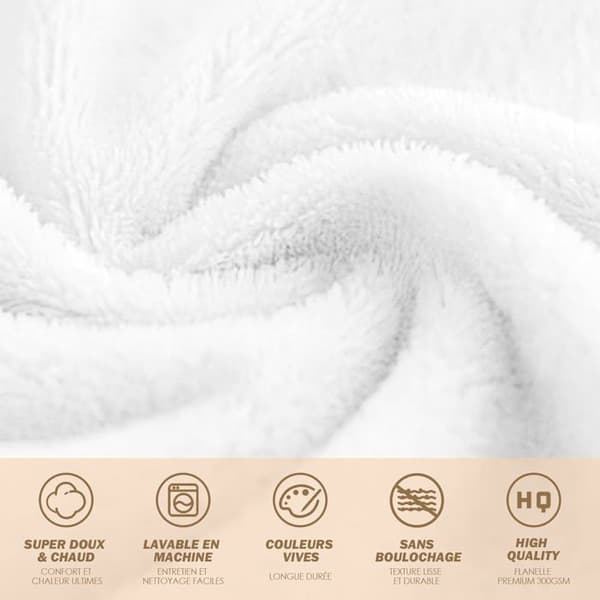 Nummer 67 Trykt Tæppe – Polyester Flannel – Digitaltryk – Ideel til Lure, Camping, Rejser og Bilbrug (150x200cm)
