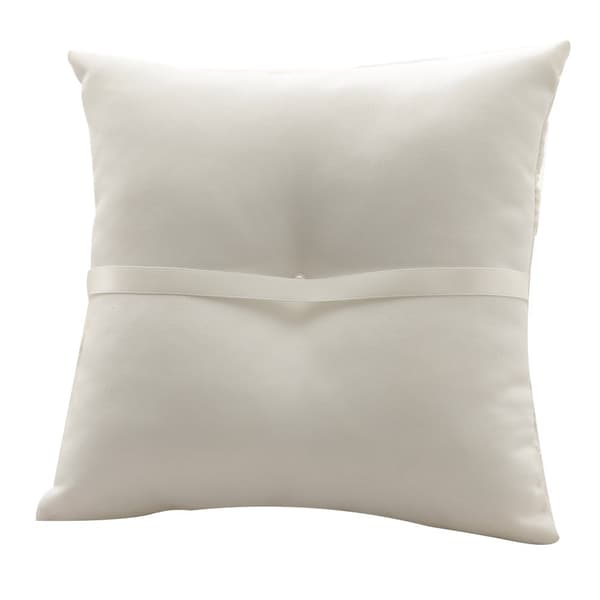Blonde Bryllupsring Pude Perle Pude Bærer 21 cm