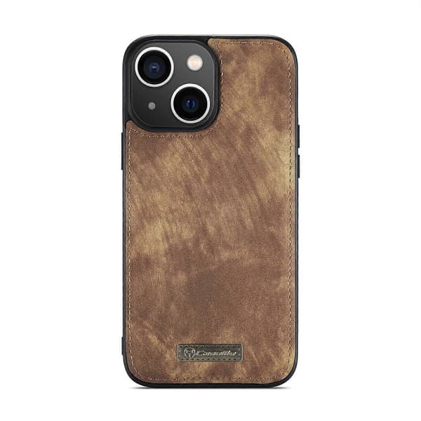For iPhone 14 CaseMe 008 Avtakbart Multifunksjonelt Skinnveske