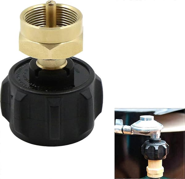 Camping Gasflaskeadapter Gasomdannelseshoved Dyseforbindelse