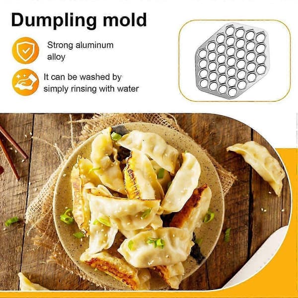Dumplingformkutter Ravioliform for russisk Pelmeni-form Metallkjøtt DS
