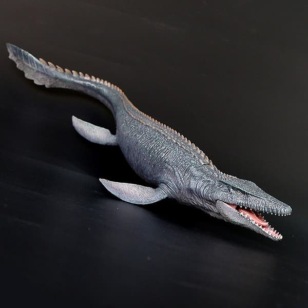 Realistisk Stor Mosasaurus Model Naturtro Dinosaur Model Figur Legesæt Model