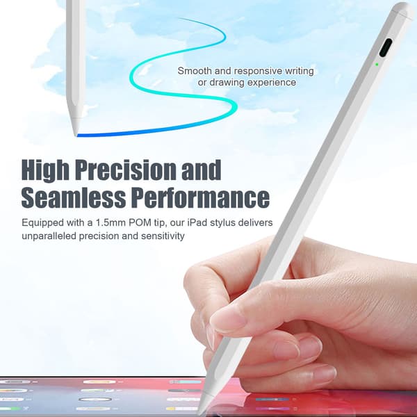 Styluspen til iPad 2018-2023 Hvid iPad White 67