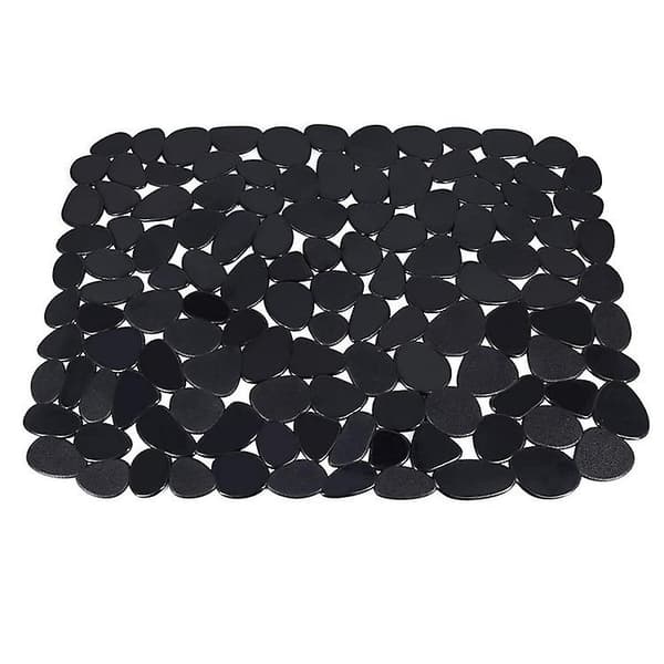Washmat drypmåtte sort afløbsmåtte 30*40cm