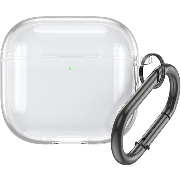 Lämplig för Apple AirPods4 hörlursfodral Nytt Bluetooth skyddsfodral enkelt. Transparent Transparent