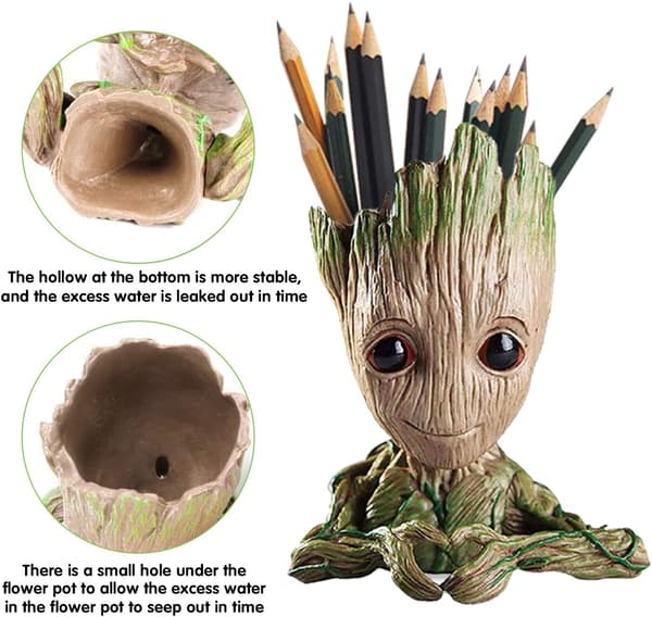 Baby Groot Blomkruka, Baby Groot Actionfigurer Mode Guardians