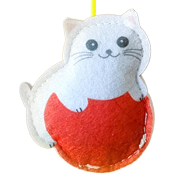 Dörr Kattvippa Fjäderleksak, Kattleksaker Interaktiv Dörrhängande Attraktiv Kattleksak (Filtkatt) Felt Kitten