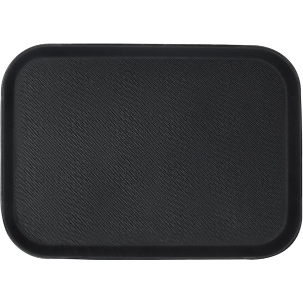 Serveringsbricka, Rektangulär Halkfri - 35,5 cm x 25 cm - Svart Black