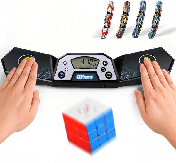 Professionell timer för speedcubing, pekskärmstimer med display, speedcubing stack-tävling.