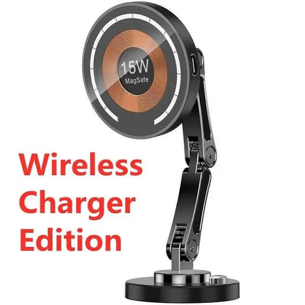 Magnetisk trådløs billader for mobiltelefon