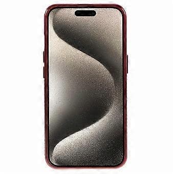 Kompatibelt TPU-deksel til iPhone 15 Plus, skinnende rhinstein, gradient glitter telefon bakdeksel (rød)