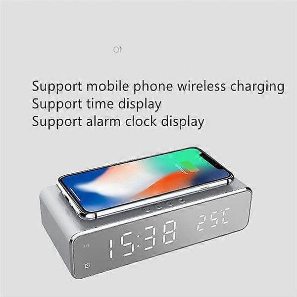 Rask Trådløs Lader Ladepute Termometer For Iphone Samsung