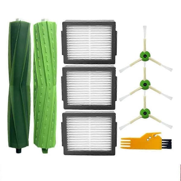 För Romba E I-serien E5 E6 E7 I3 I6 I7+ Plus J7 Dammsugare Rulle Sidoborste Hepa Filter Reservdelar bs