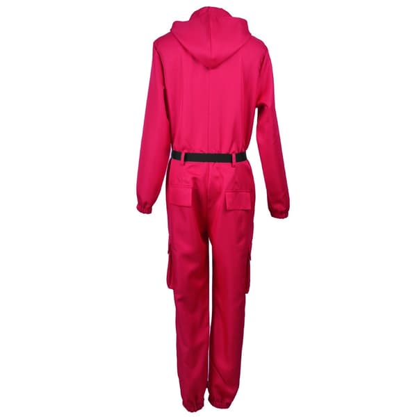 Squid Game jumpsuit og maske til børn - Halloween cosplay 7-9 år [JUN] 7-9 år - trekant 7-9years triangle