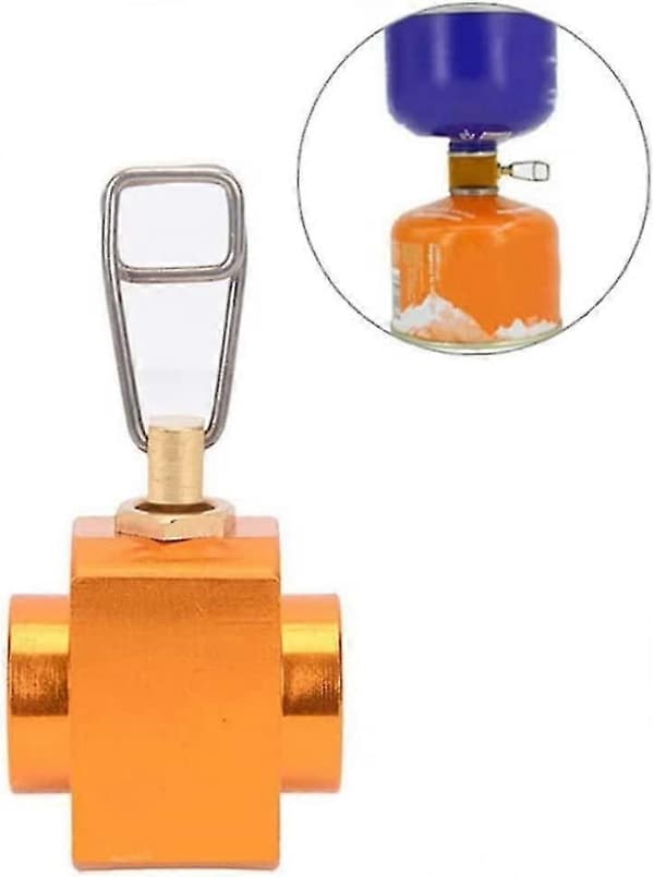 LPG-adapter til udendørs campingadapter Adapter Saver Exchanger Adapter Gasflaske Camping