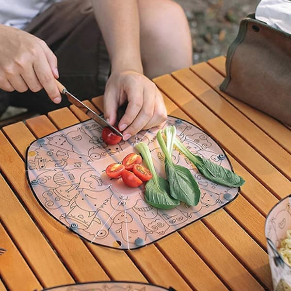 Camping Servis Lättvikts Hopfällbar Skål Tallrik Kopp Filter Platsbesparande Folding coffee drip filter