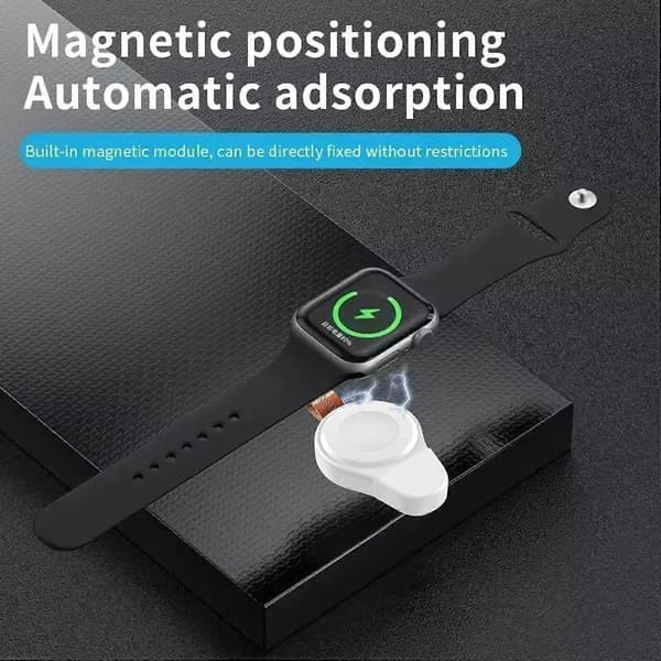A01 USB trådløs magnetisk opladerdock til Apple Watch