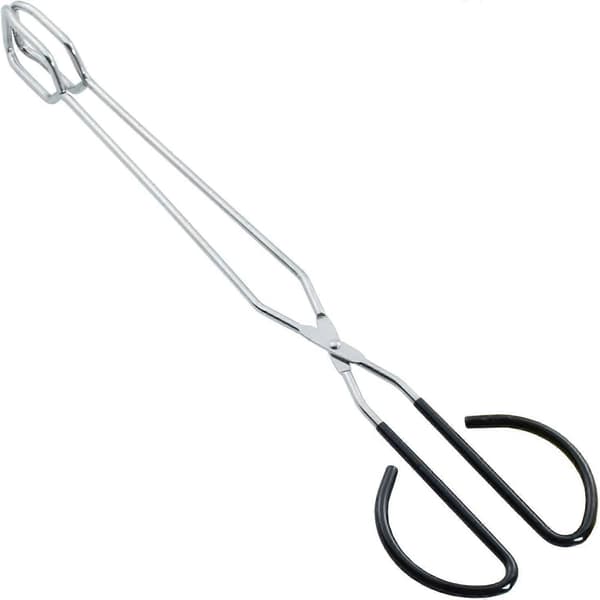 Ekstra lang saksetang 41 cm rustfritt stål grilltang