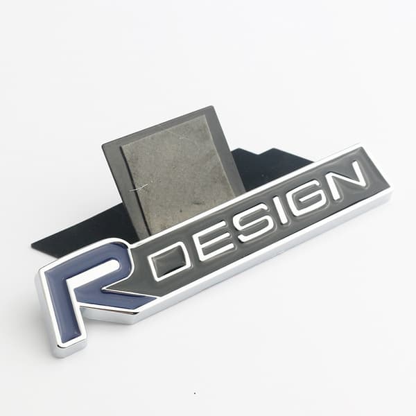 Volvo R Design Blå Sølv Grill Emblem Xc60 V70