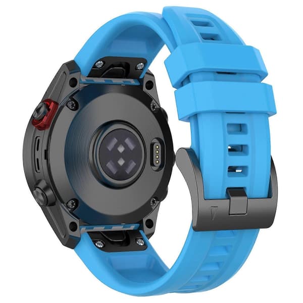 Garmin Fenix 7X -kellon ranneke monivärinen Multicolor Sky Blue