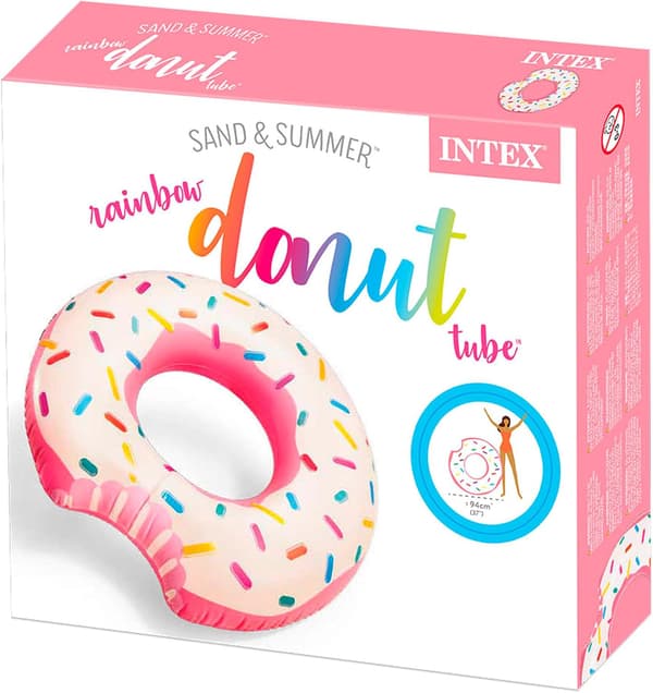 Oppusteligt Donut Hjul