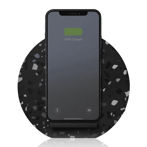 Native Union 10W Nopea Langaton Latausteline Terrazzo