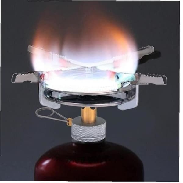 YD Gasblus Mini Campingblus med Bærbart Campingblus til Backpacking Vandring Trekking BBQ Picnic C