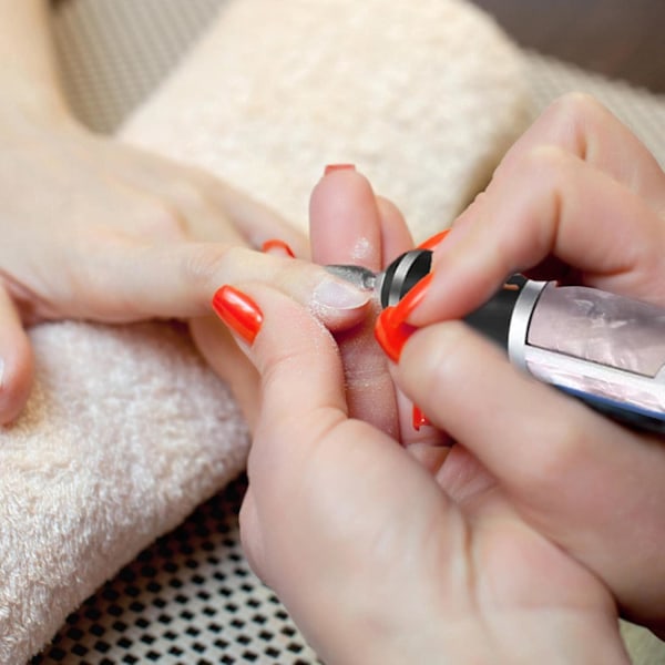 Elektrisk nagelfil, manikyrslipmaskin, Rosa Pink