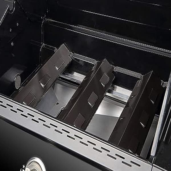 Grillvarmeplater, 3-pakning - Svart 855