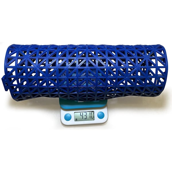 12-pack Modulära Sammanlänkande Dynor 29,5 x 29,5 cm Gummimatta Golvplattor Dränering (Blå) Blue