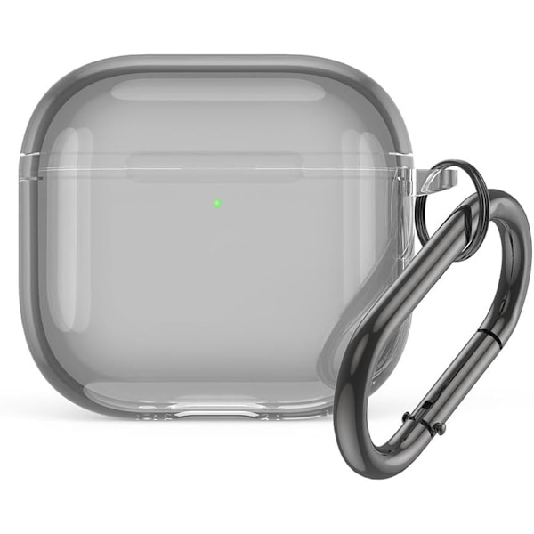 Lämplig för Apple AirPods4 hörlursfodral Nytt Bluetooth skyddsfodral enkelt. Svart black