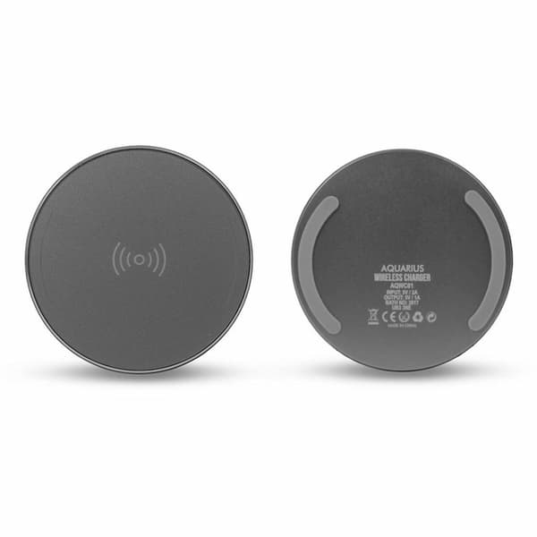 Aquarius Universal Bærbar Trådløs Oplader - Space Grey
