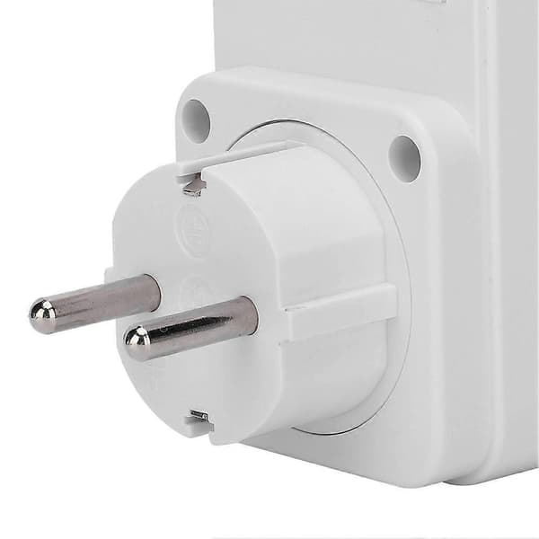 Timer Strømstik Kontakt Plugin Nedtællingsur Kontakt Controller EU Stik 230V