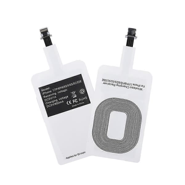 Qi Trådløs Lader Adapter Lademottaker Modul For IOS Mobiltelefon