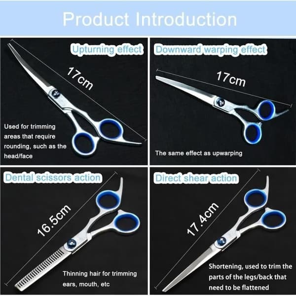 Trimningssax - Professionell - 5-pack - Ergonomisk - Hög kvalitet - Säker
