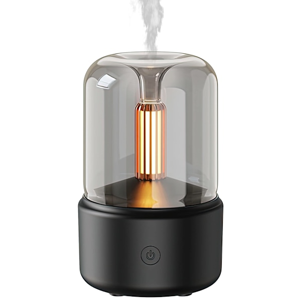 Hjem Filament LED Lyspære Diffuser|Luftfukter for Soverom|Romdiffusorer for Hjem|Aromaterapi Diffuser|Mist Diffuser|Luftrenser for Soverom